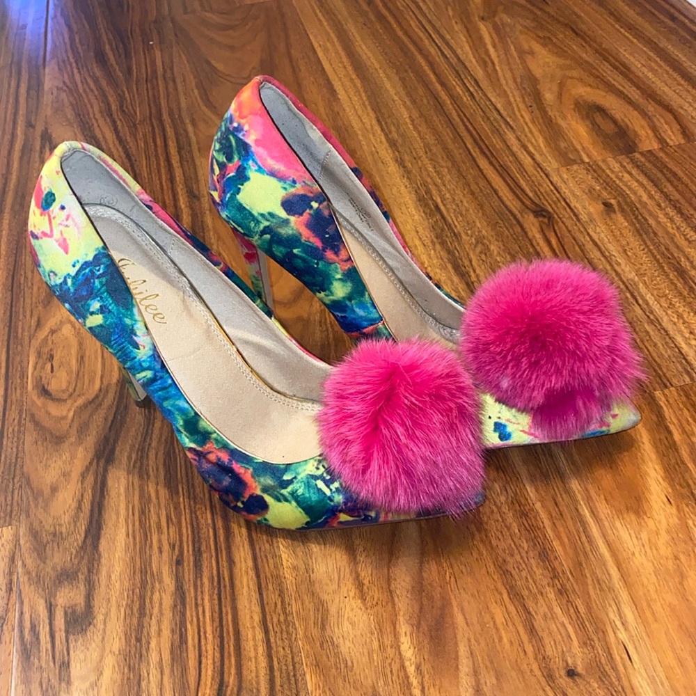 Jubilee Pom Pom Heels